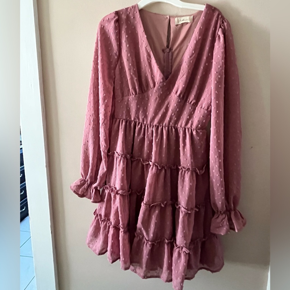 NWT altar’d state mauve dress woman’s size Small